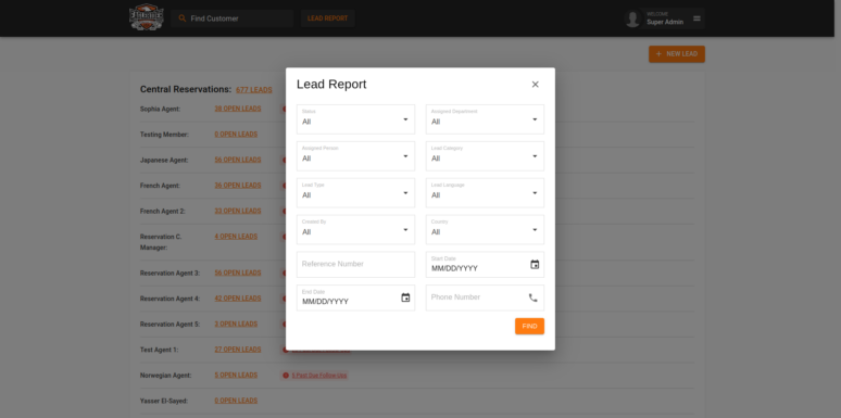 Reporting module